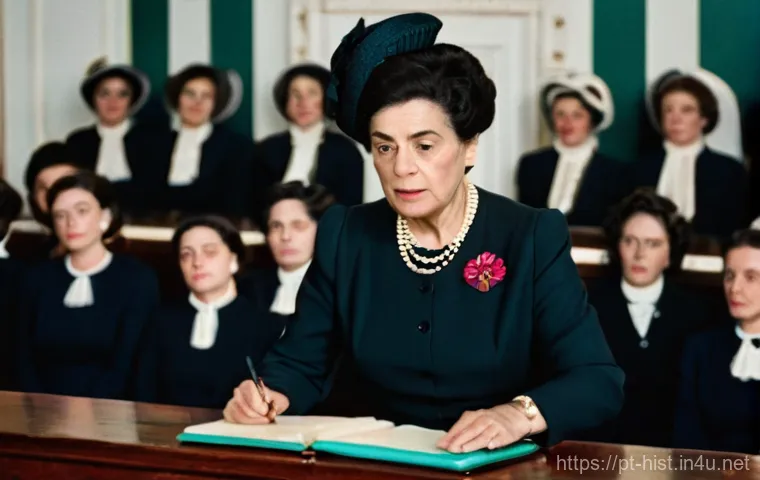 20세기 여성 운동과 참정권 - **Prompt Title: Carolina Beatriz Ângelo Casting Her Historic Vote - Portugal, 1911**

    **Descript...