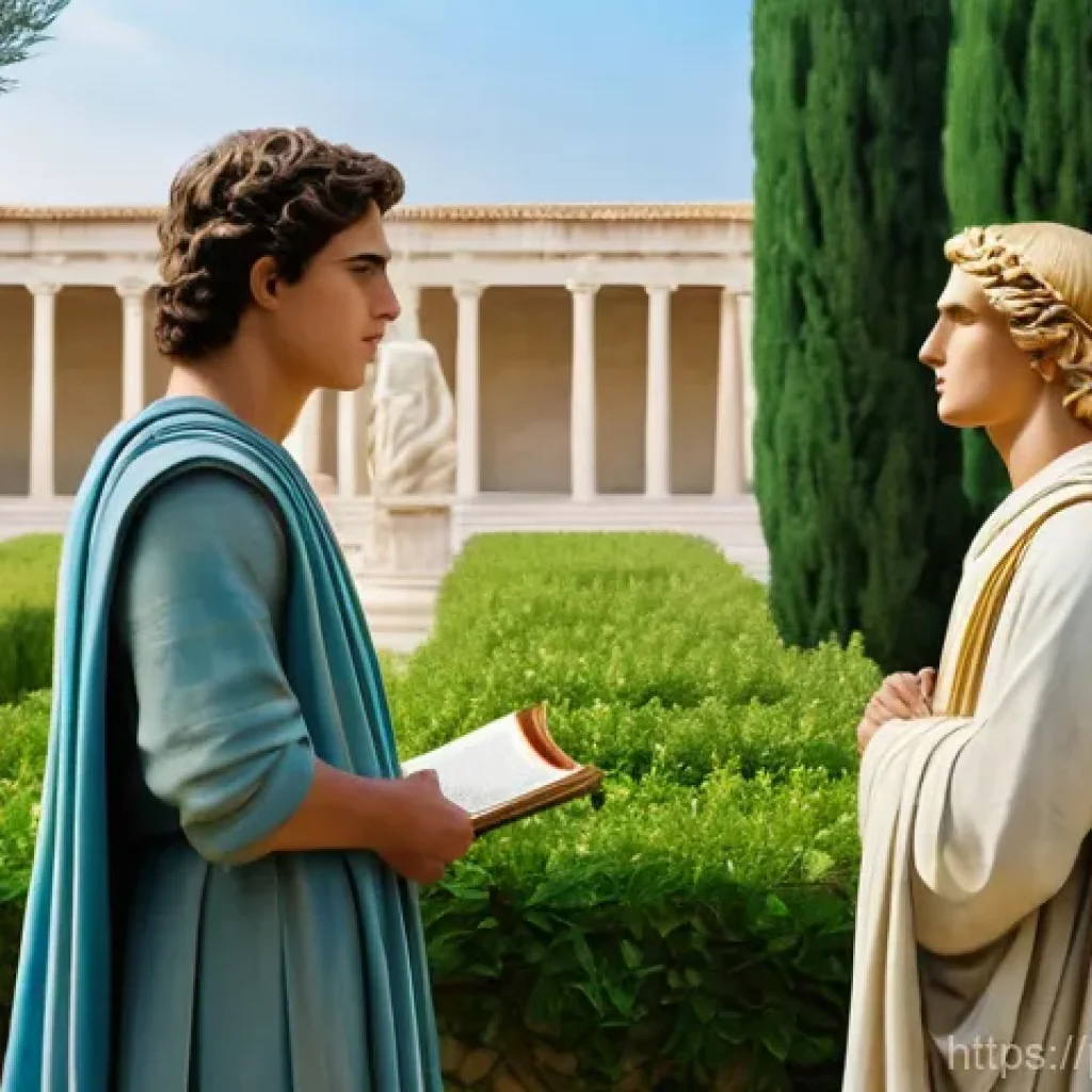 마케도니아 왕국과 알렉산드로스 대왕 - **Prompt:** "A majestic scene depicting the young Alexander the Great, around 16 years old, engaged ...
