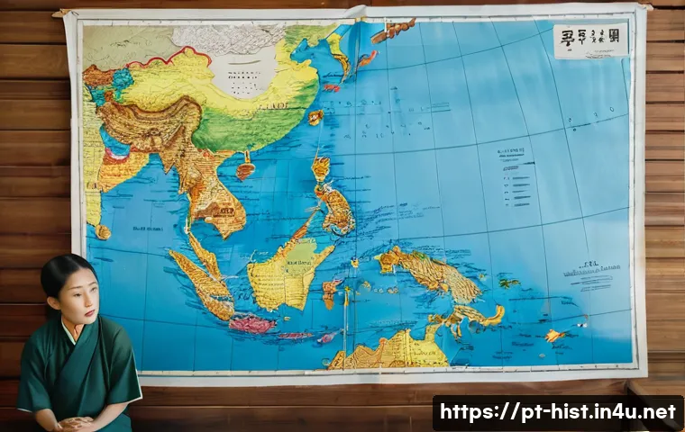 6 25 전쟁과 한반도 분단 - **Prompt 1: The Weight of Division**
    "A solemn, wide-shot image depicting a vintage map of the K...